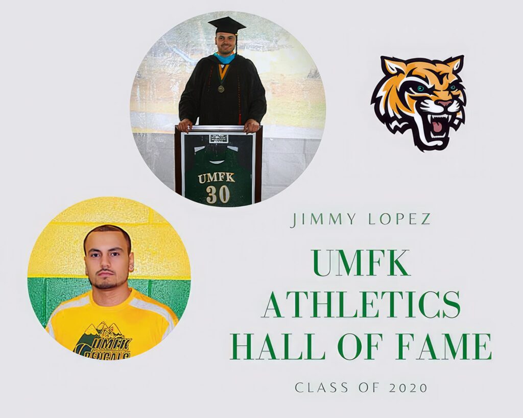 Jimmy Lopez, UMFK Athletics Hall of Fame Class of 2020