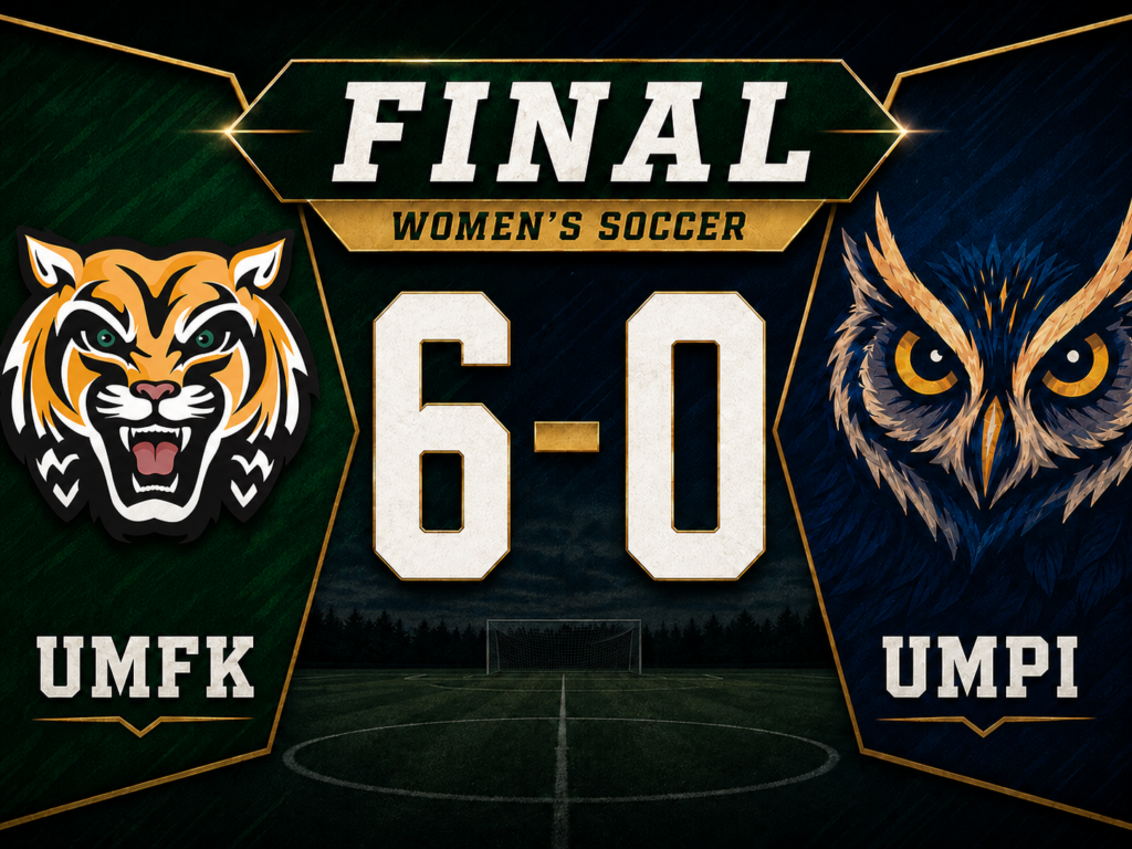 Women's soccer, UMFK versus UMPI - Final score: 6 for UMFK, 0 for UMPI